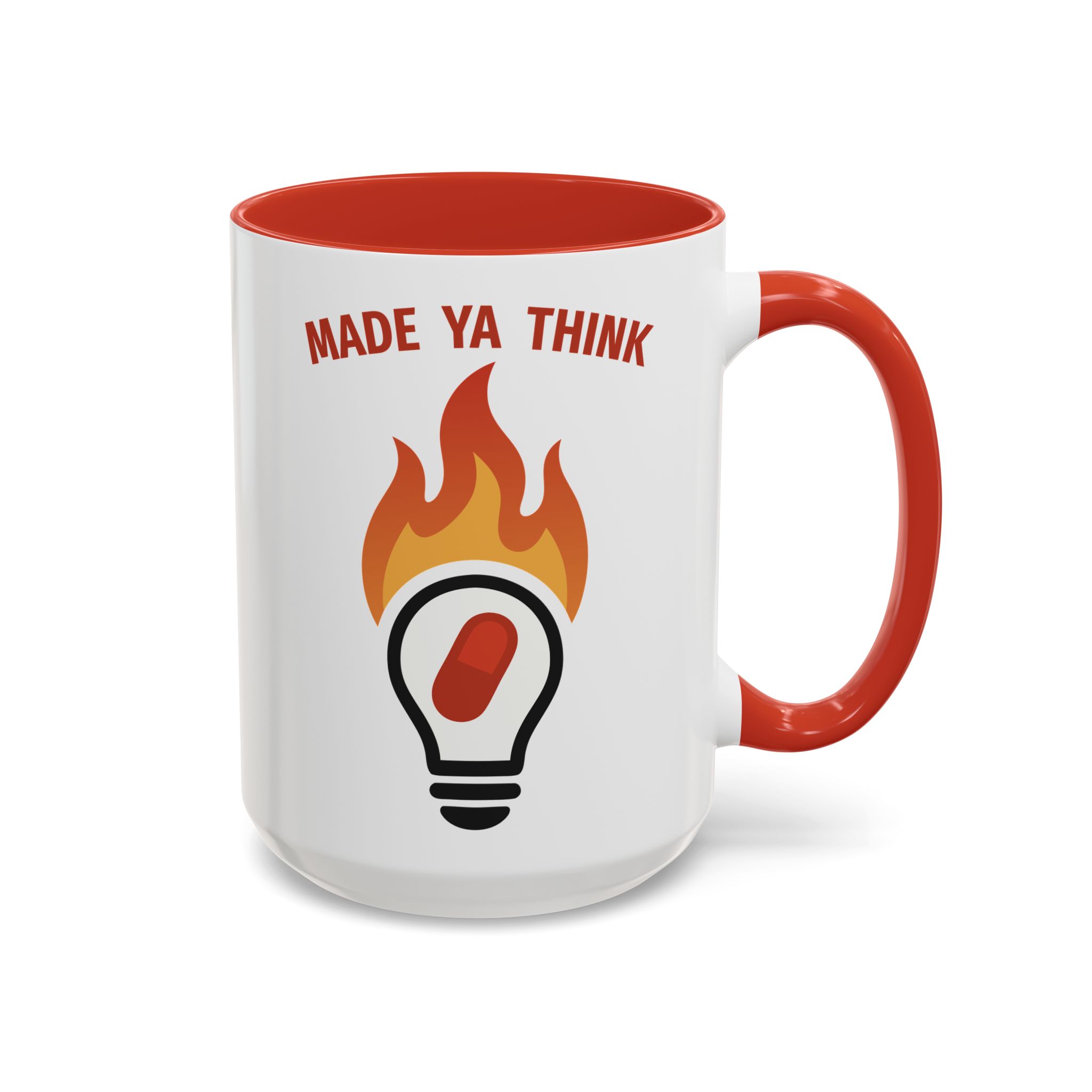 Made Ya Think (Accent Coffee Mug - 11, 15oz)
