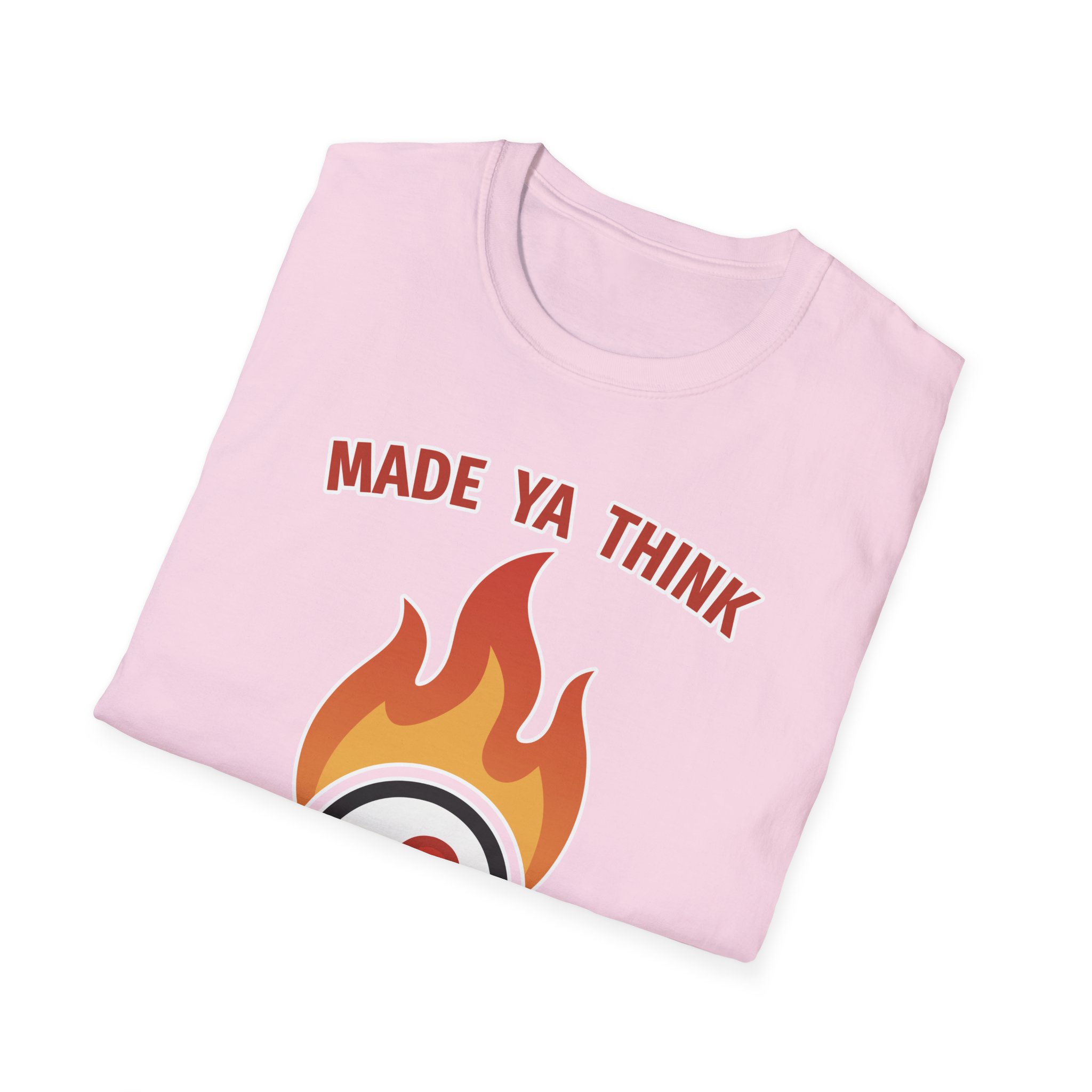 Made Ya Think (Unisex Softstyle T-Shirt) - Image 20
