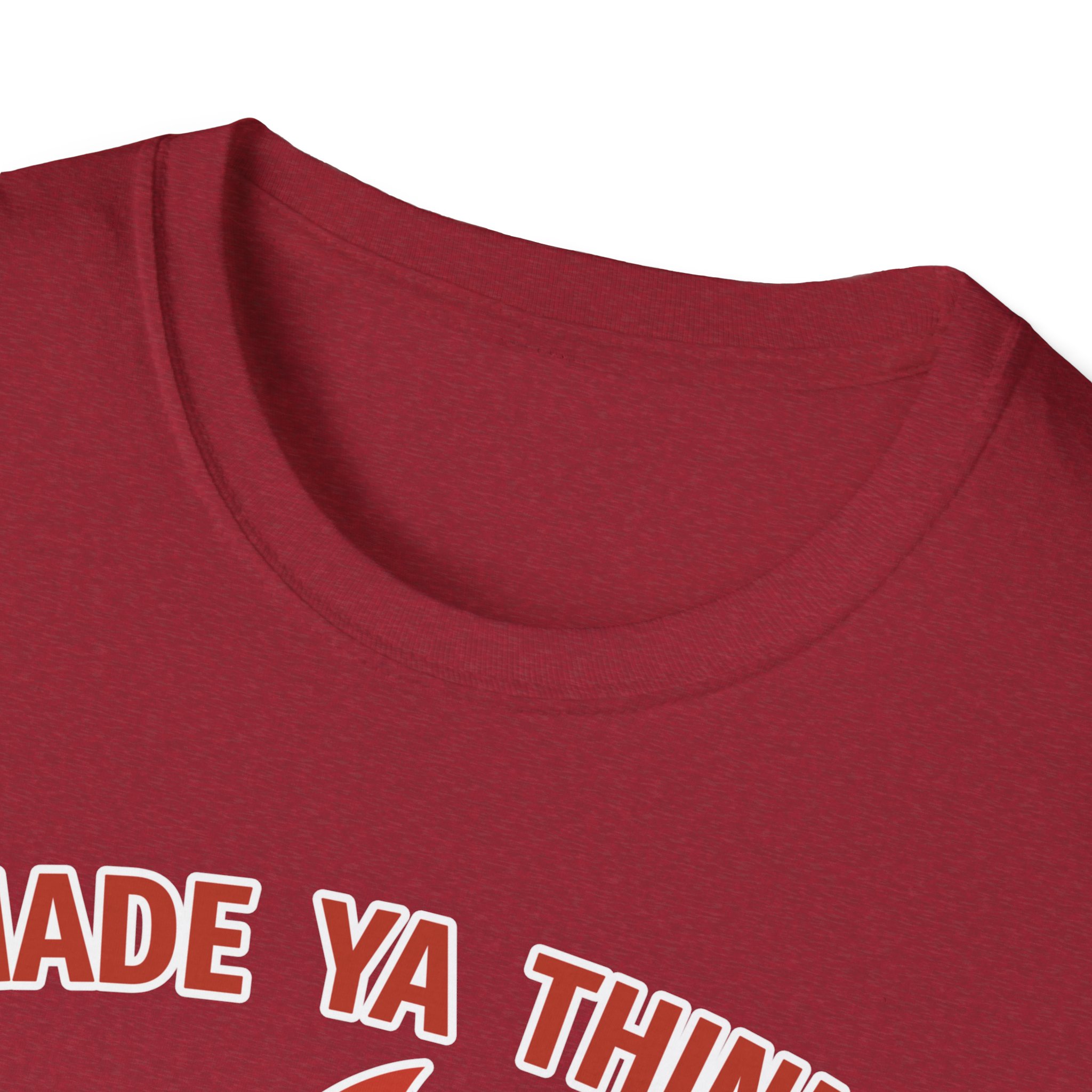 Made Ya Think (Unisex Softstyle T-Shirt) - Image 47