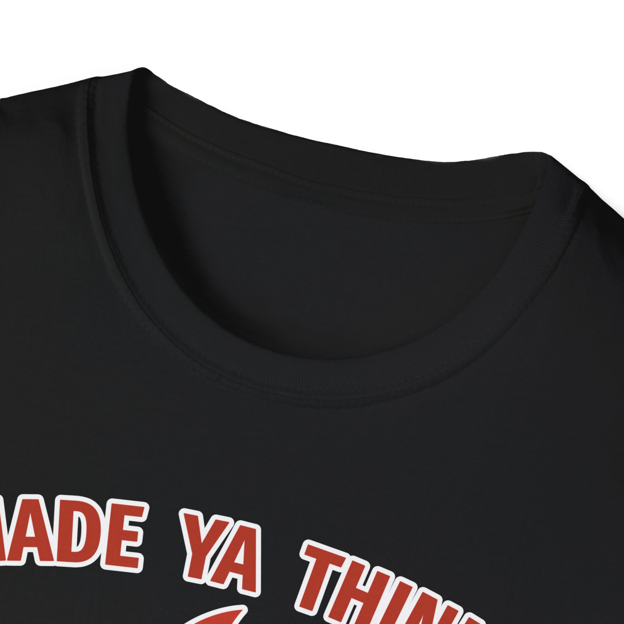 Made Ya Think (Unisex Softstyle T-Shirt) - Image 51