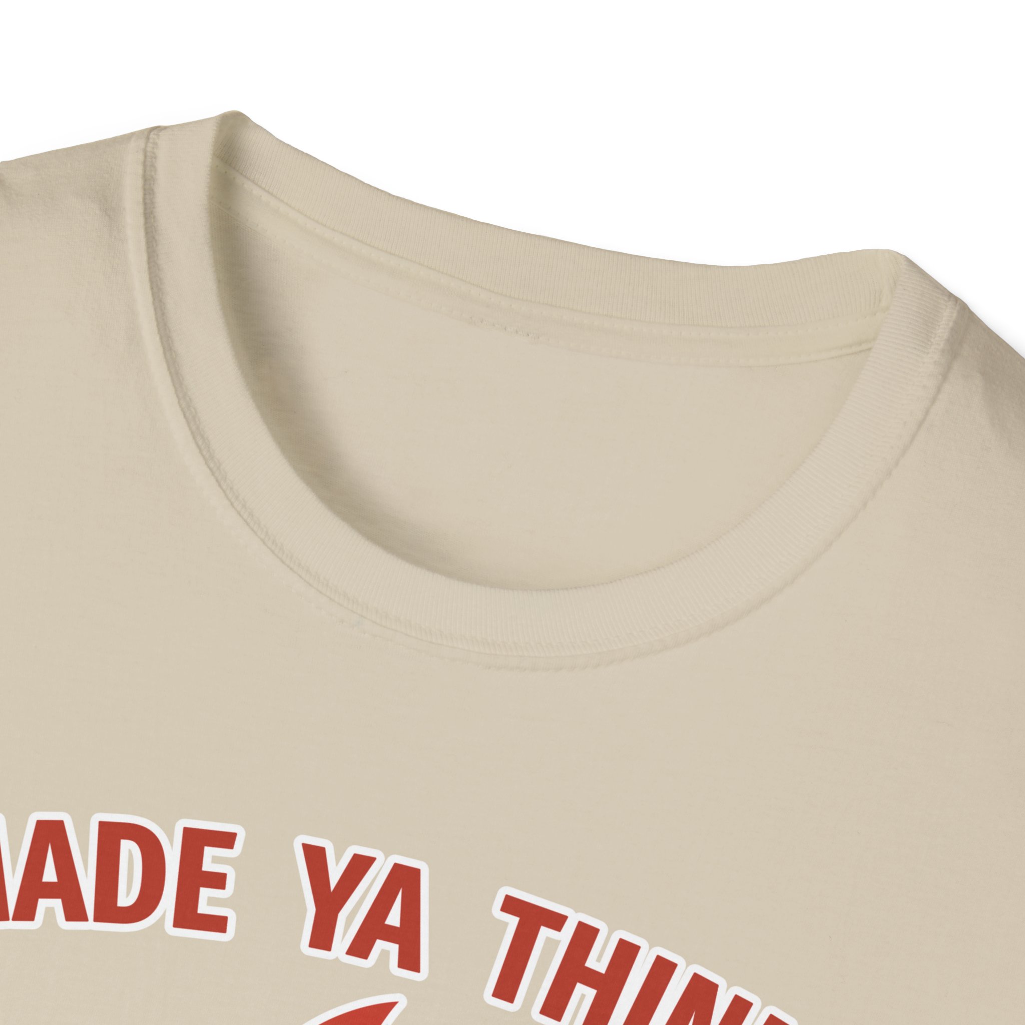 Made Ya Think (Unisex Softstyle T-Shirt) - Image 27