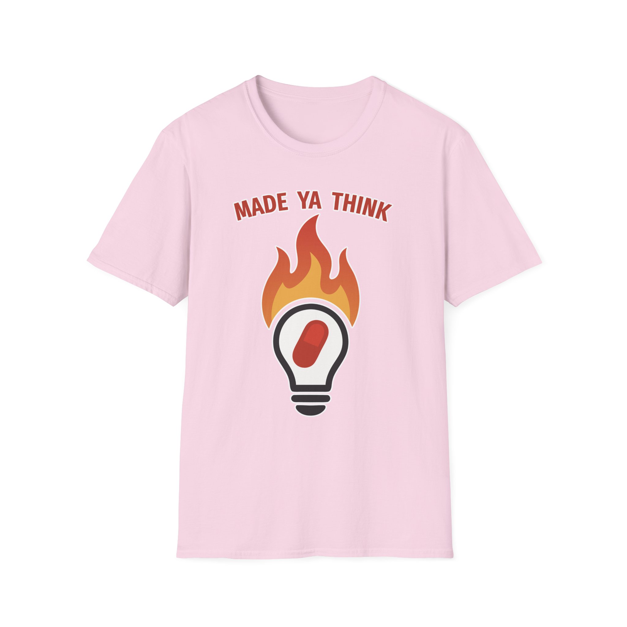 Made Ya Think (Unisex Softstyle T-Shirt) - Image 17