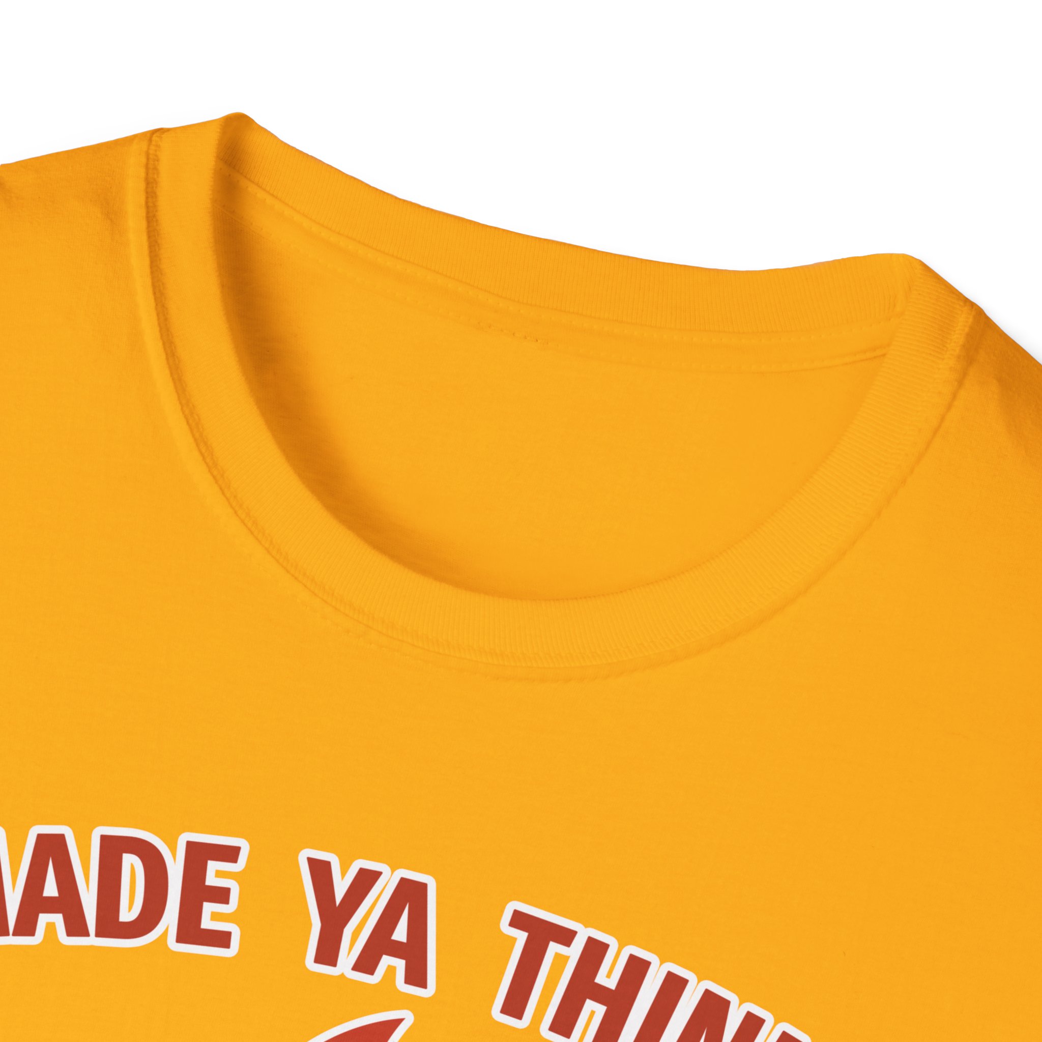 Made Ya Think (Unisex Softstyle T-Shirt) - Image 3
