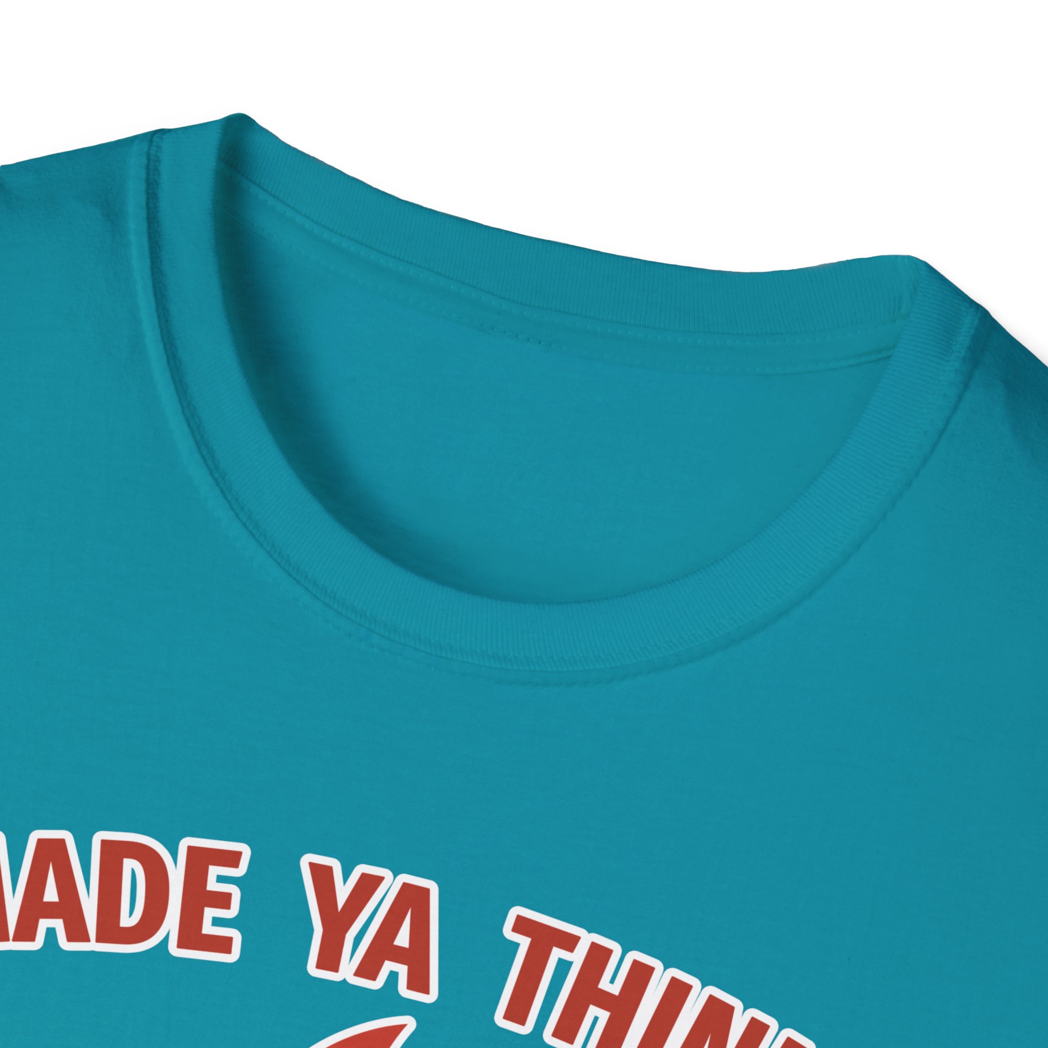 Made Ya Think (Unisex Softstyle T-Shirt) - Image 55