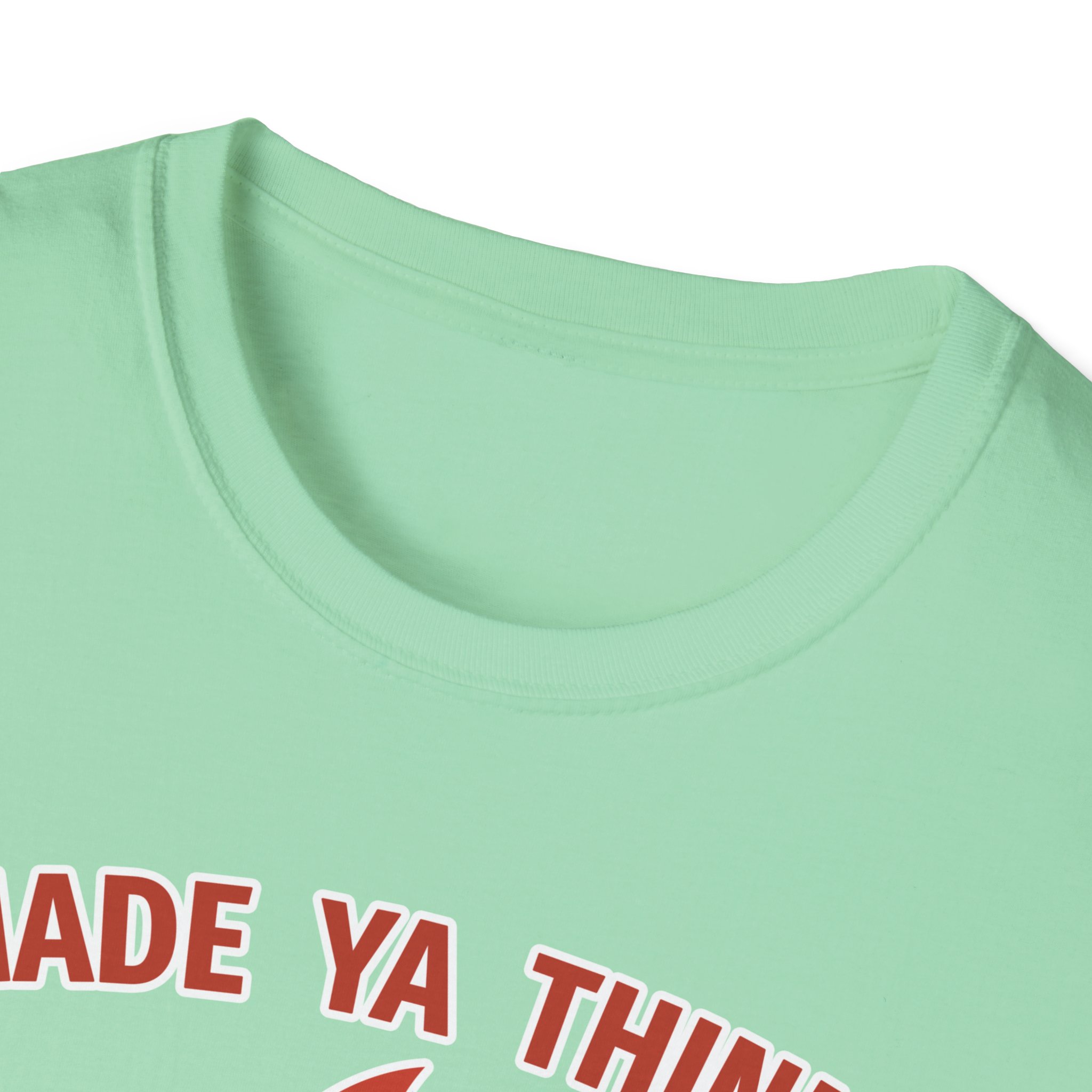 Made Ya Think (Unisex Softstyle T-Shirt) - Image 11