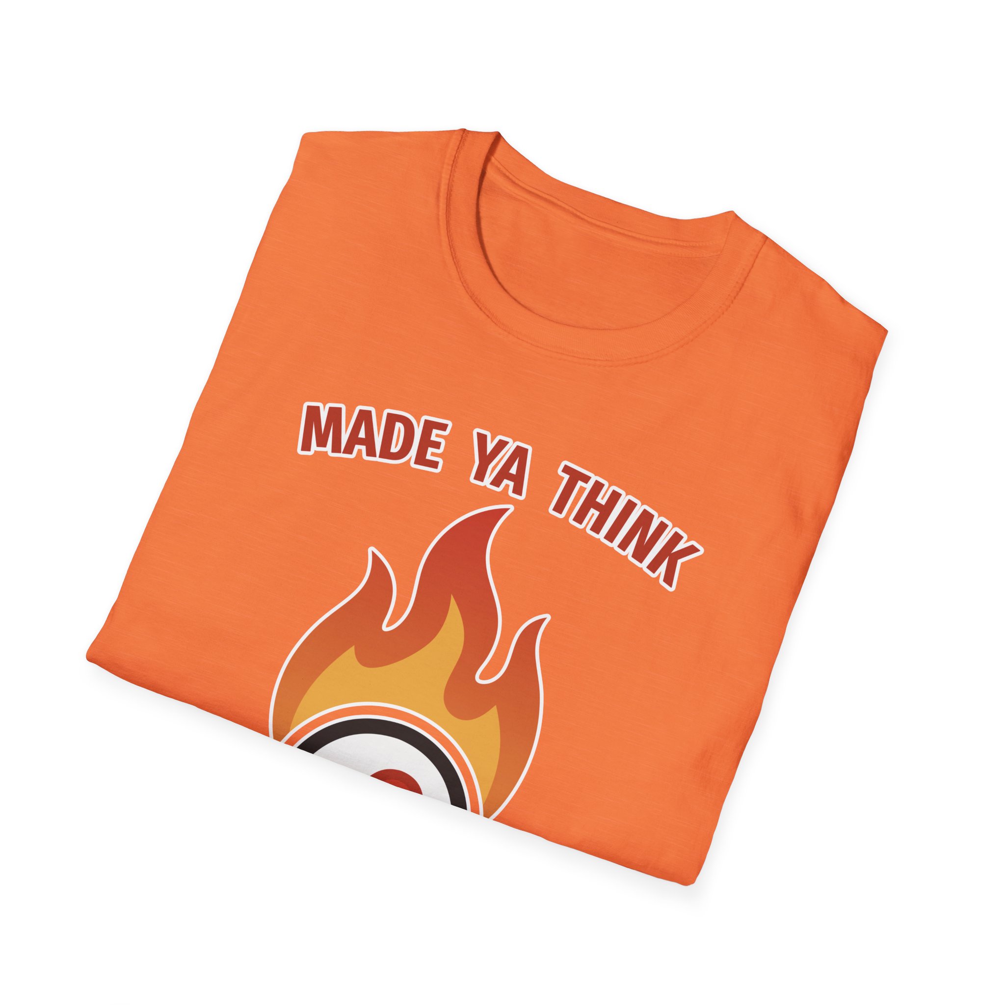 Made Ya Think (Unisex Softstyle T-Shirt) - Image 24