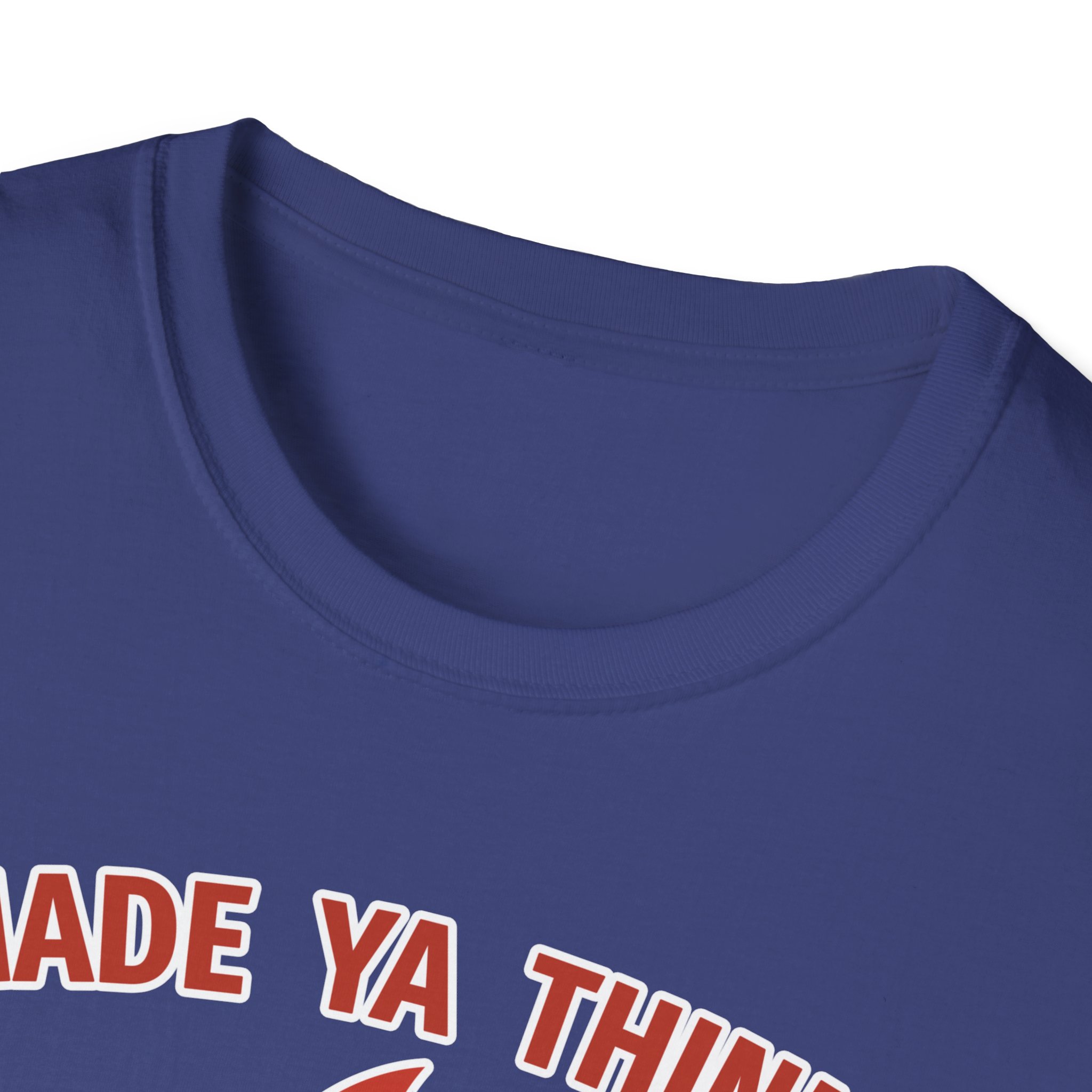 Made Ya Think (Unisex Softstyle T-Shirt) - Image 59