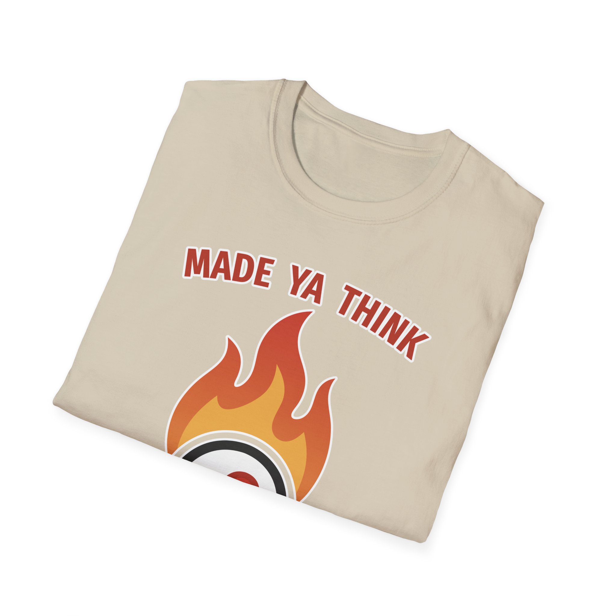 Made Ya Think (Unisex Softstyle T-Shirt) - Image 28