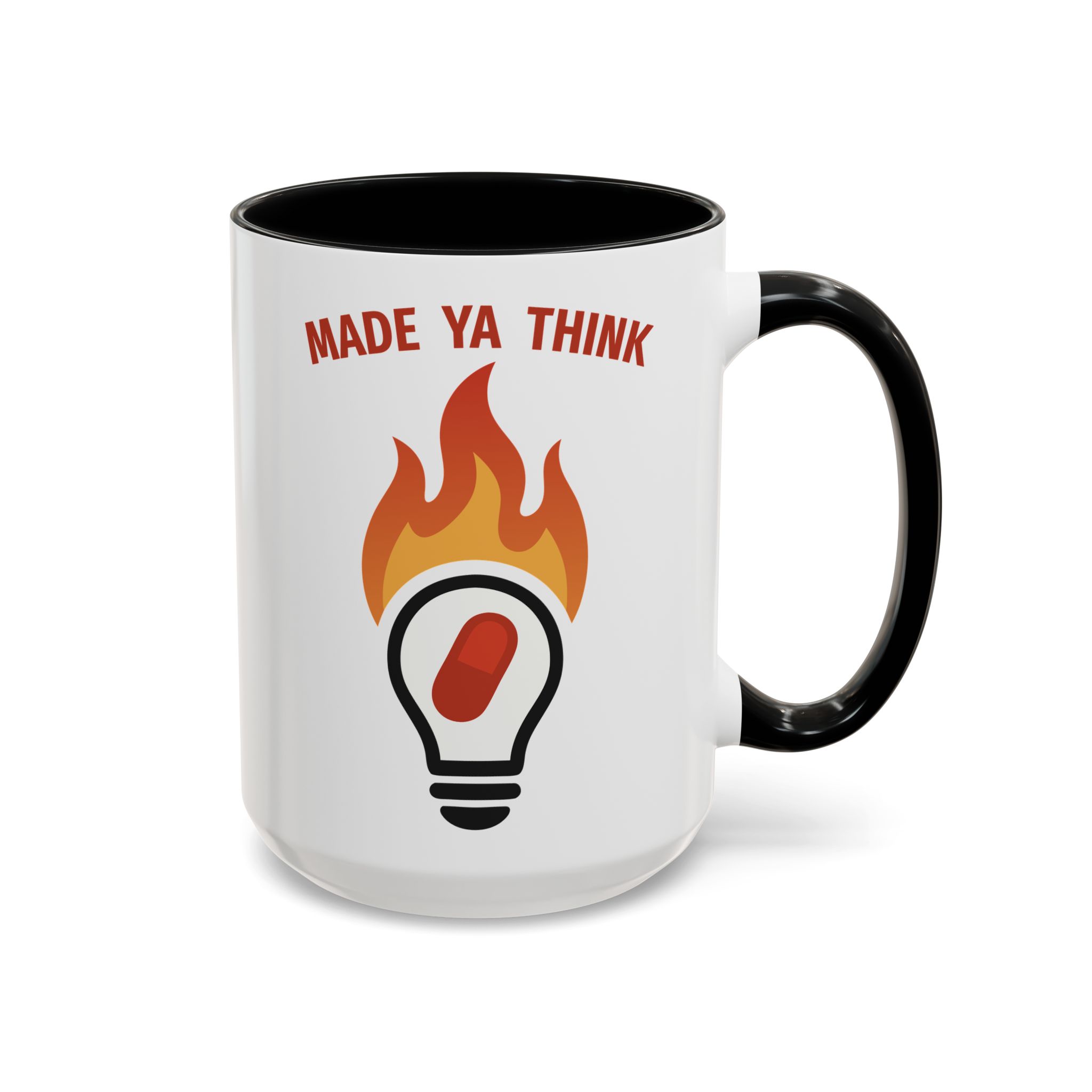 Made Ya Think (Accent Coffee Mug - 11, 15oz) - Image 6