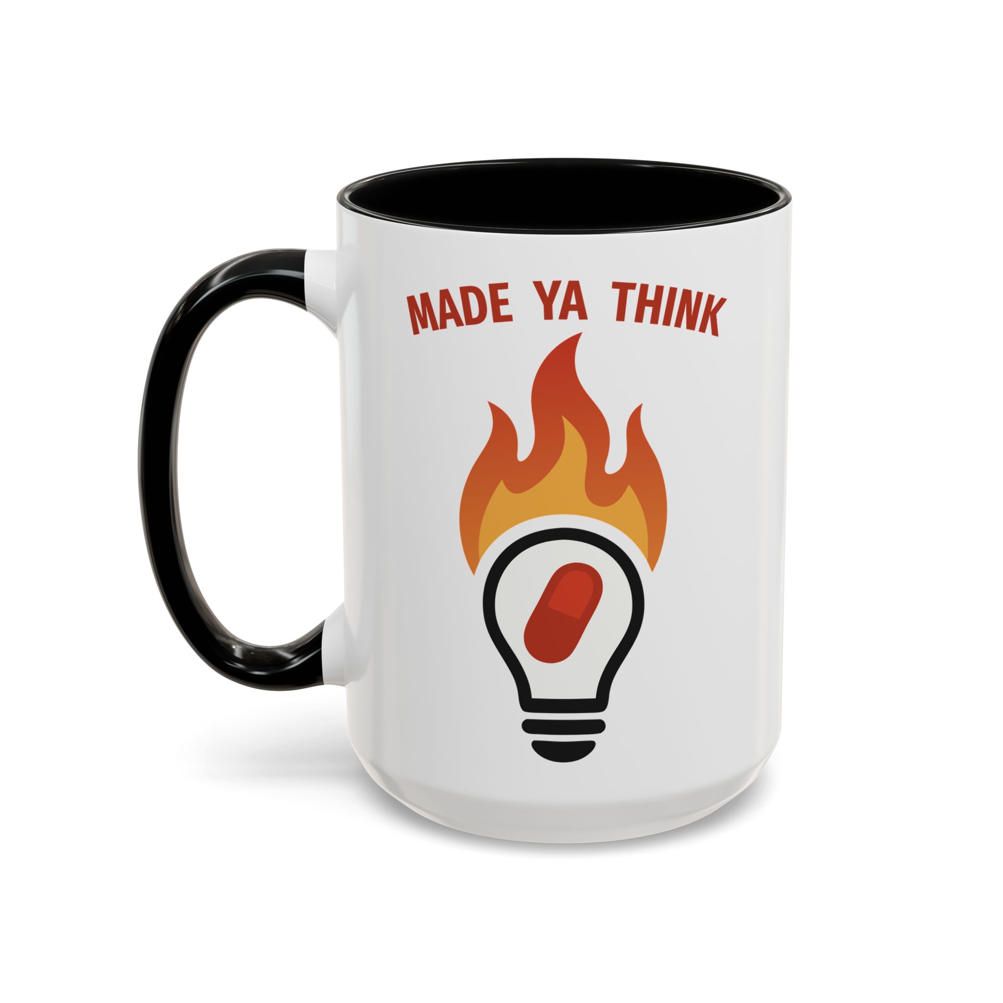 Made Ya Think (Accent Coffee Mug - 11, 15oz) - Image 7
