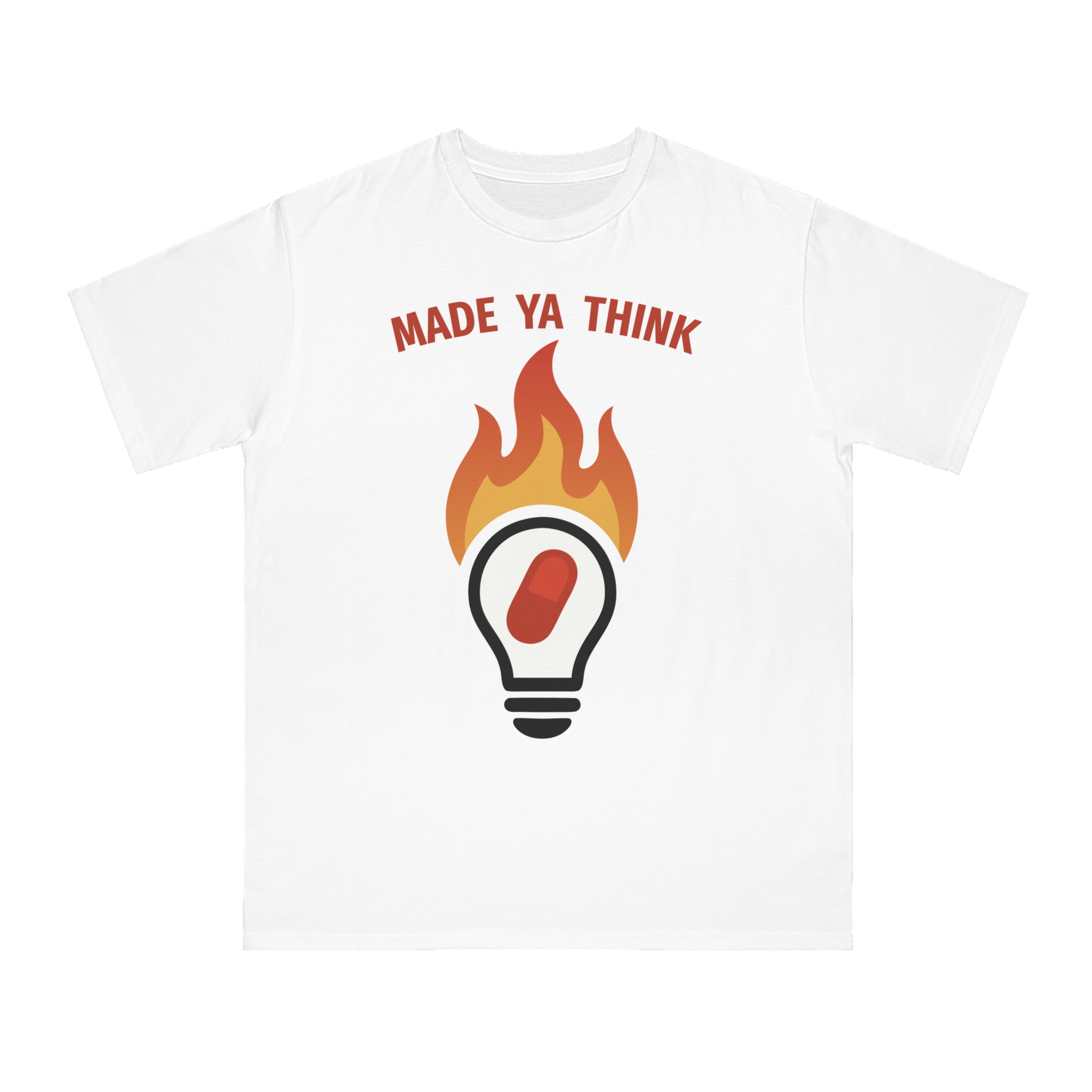 Made Ya Think (Organic Unisex Classic T-Shirt) - Image 5
